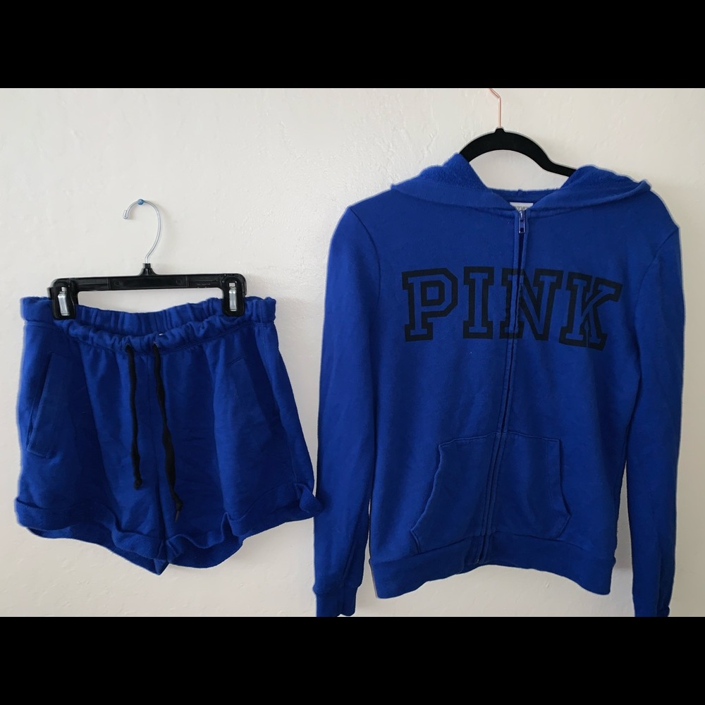 Blue Jacket and Shorts